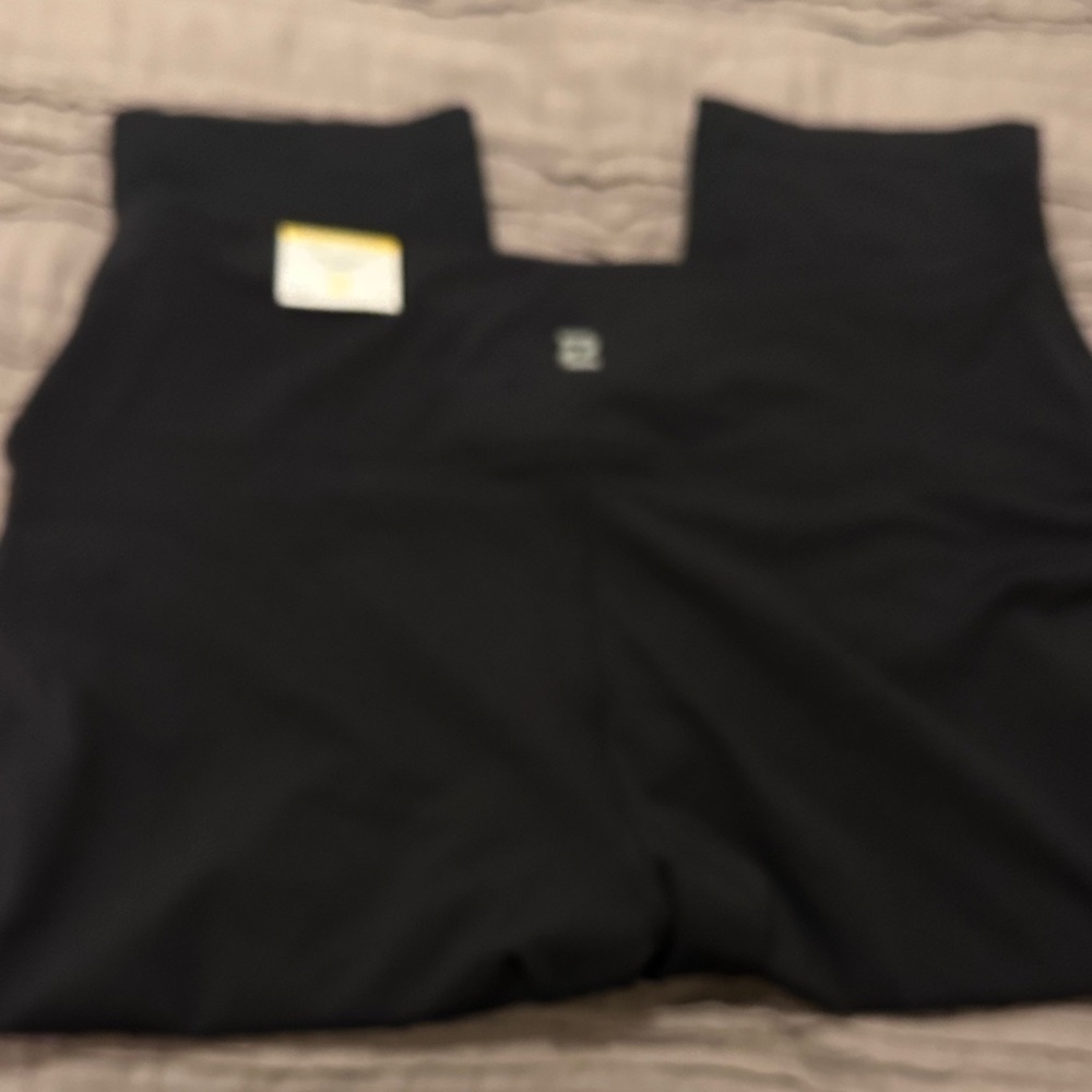 ZELOS Black Active Leggings NWT - Picture 3 of 4